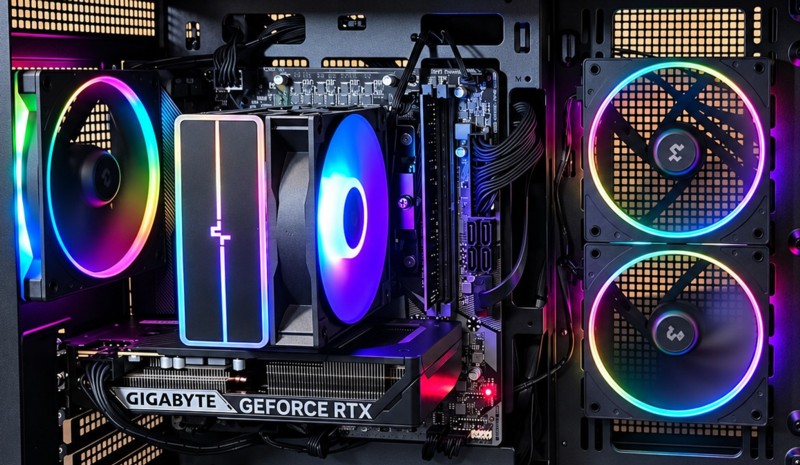 PC Gamer Olympique intérieur